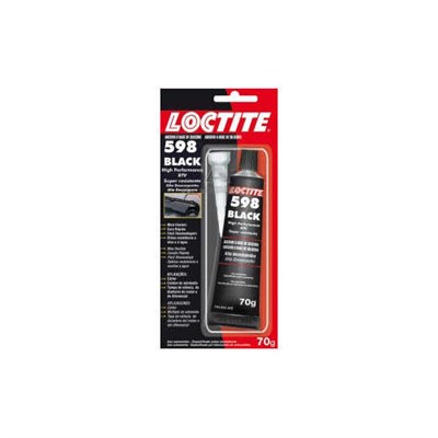 Adesivo Silicone Loctite 598 Black 70gr - LOCTITE - cod 00986