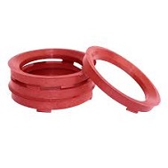 Anel Centralizador Honda 4 pçs - Vermelho - Cod 01465