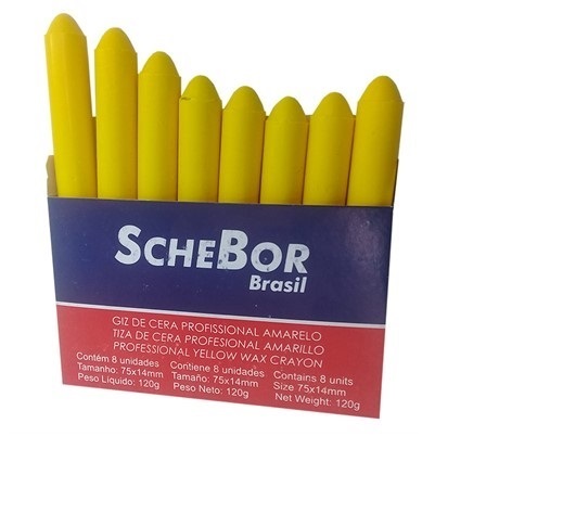 Giz Amarelo Schebor - cod 03351